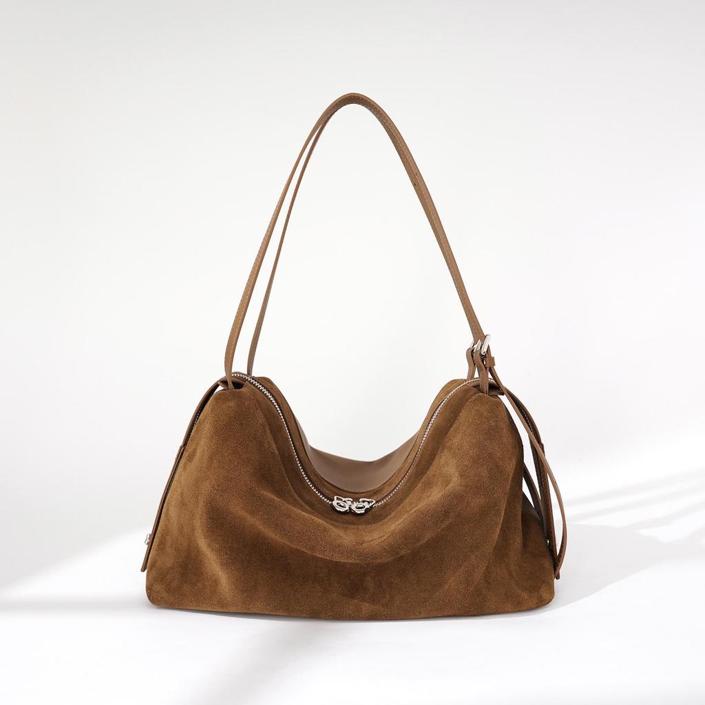 2025 Premium Matte Boston Shoulder Bag - Women's Autumn/Winter Pillow Bowling Style