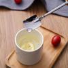 10Pcs Stainless Steel Dessert Spoon Square Head Creative Shovel Spoon Cute Mini Watermelon Spoon Restaurant Use