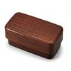 Takenaka Ajiro Bamboo Bento Long Top Bottom 300ml Box, Hazuki, Rectangular, Shunkei, 200ml,