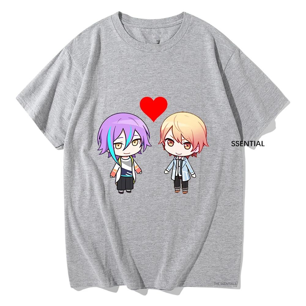 Cartoon Ruikasa T Shirts Kawaii Anime Men Women TShirt Funny Manga Clothes Unisex High Quality Cotton Tees Vintage Graphic Tops