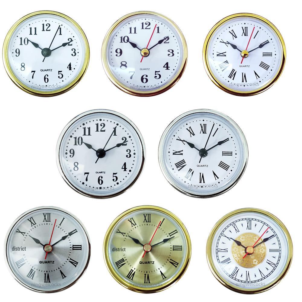 65MM Quartz Clock Head Embeddable Clock Core with Hands - Craft Accessory