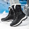 Women Shoes Winter Non-slip Plush Snow Mid-calf Boots Warm Platform Shoes Bota Feminina Zapatos De Mujer Chaussure Femme Female