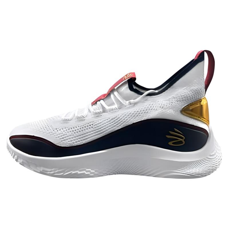 

Curry Brand Curry 8 TB белые черные золотые мужские кроссовки 3024472-109