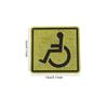 Strong Self Adhesive Mobility Symbol Decal Car Window Decor Sticker  Practical Identifying Mark
