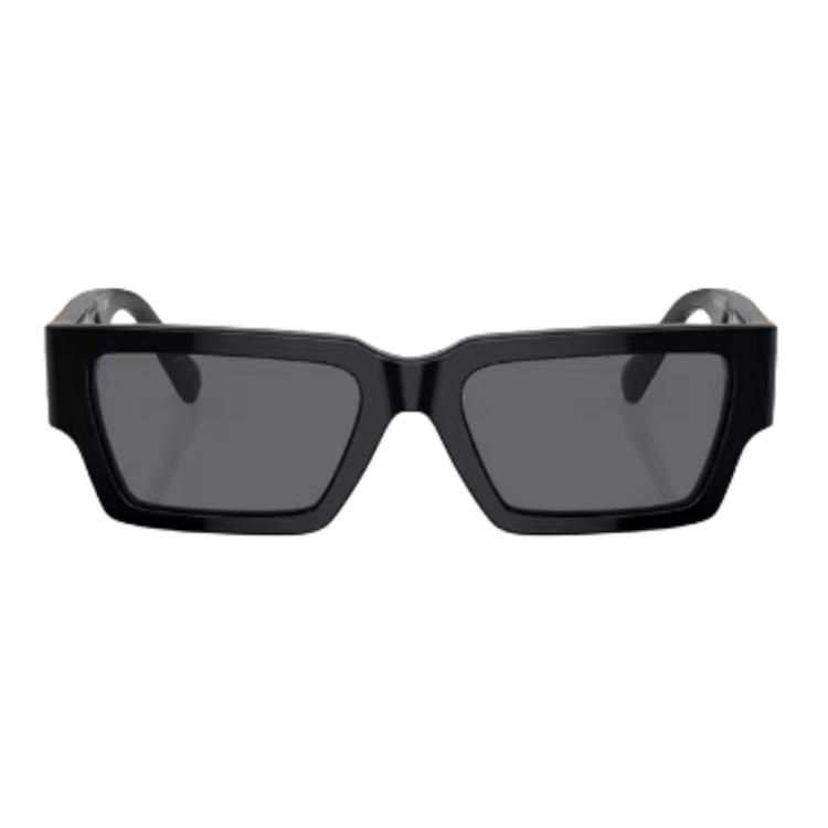 

Versace Solid Design Square Sunglasses Unisex sunglasses Black 0VE4459-GB1/87-54 54,Black