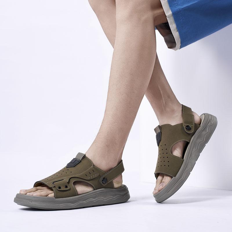 Fashion New Summer Men's Shoes Leisure Classic Business Style Daily Work and Office Outdoor Comfortable Quality Sandals Breathable