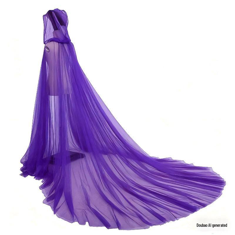 Halloween Grim Reaper Witch Hooded Cloak Costume for Cosplay and Role-Playing