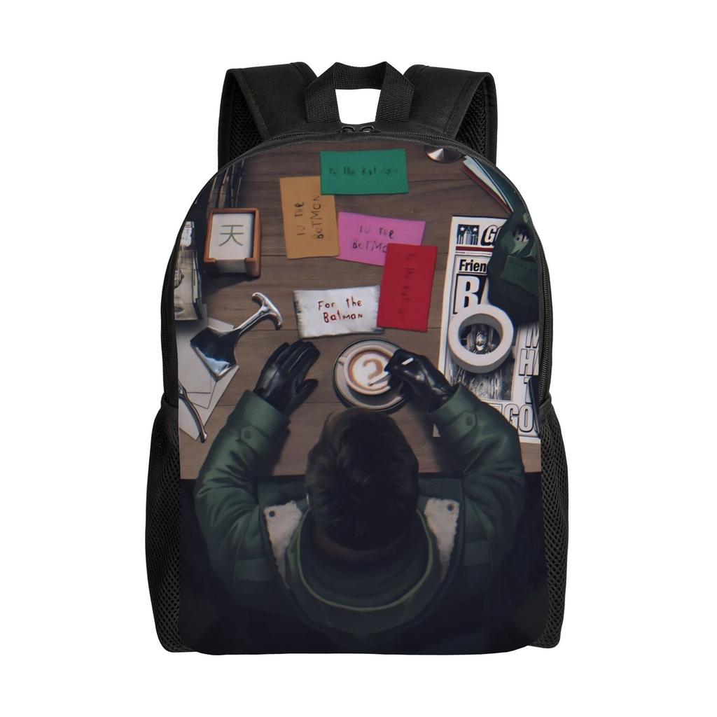 Paul Dano Riddlers Teenage Backpack Durable Student Hiking Travel Daypack for Men Women Laptop Computer Canvas Bags