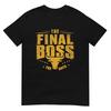 The Final Boss Vintage Rock Music Final Boss Gamer Bull Head Tshirt