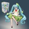 15Cm Sitting Anime Figure, For Four-Leaf Clover Fairy Pretty Girl Action Figure, Cute Girl Figurine, Pvc Collection Model Toy