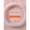 Car Steering Wheel Cover Winter Plush D-Type for Volkswagen Sagitar, Lavida, Tayron, Magotan, Bora, Tiguan L Winter Handle Cover