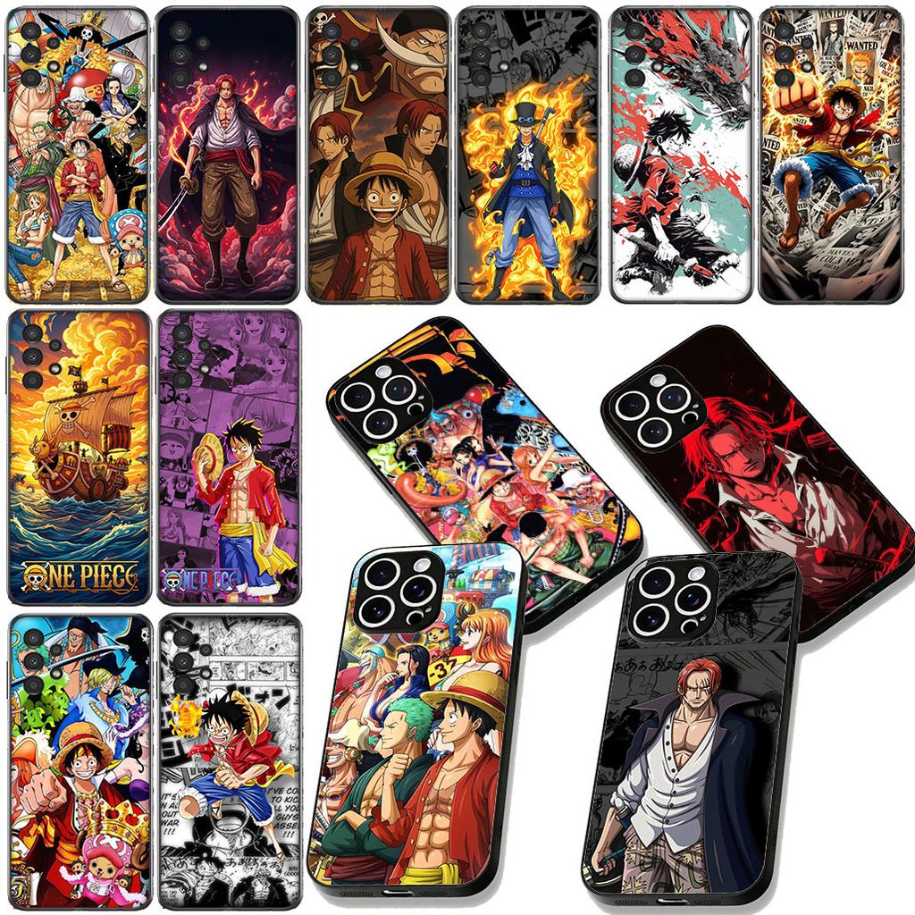 Shanks Red Hair One Luffy Pieces Phone Cover for Motorola Moto G86 G14 G35 G34 G45 G55 G67 G75 G85 G24 G15 G54 G57 Power Case