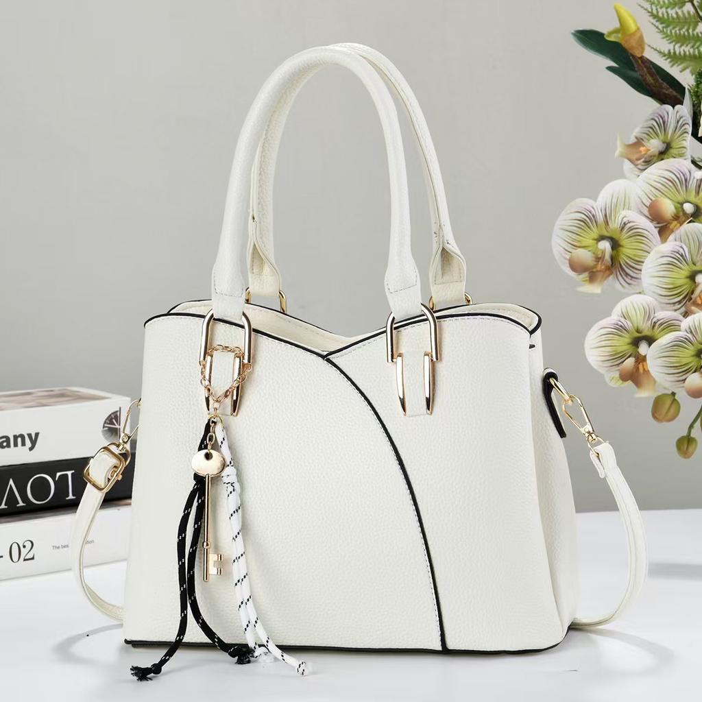 Bolsas Transversais Femininas Bolsas de Mão Bolsas Tote Bolsa de Ombro Bolsas Transversais de Mão Couro PU Bolsa Tote com Alça Superior Bolsa de Ombro para Mulheres