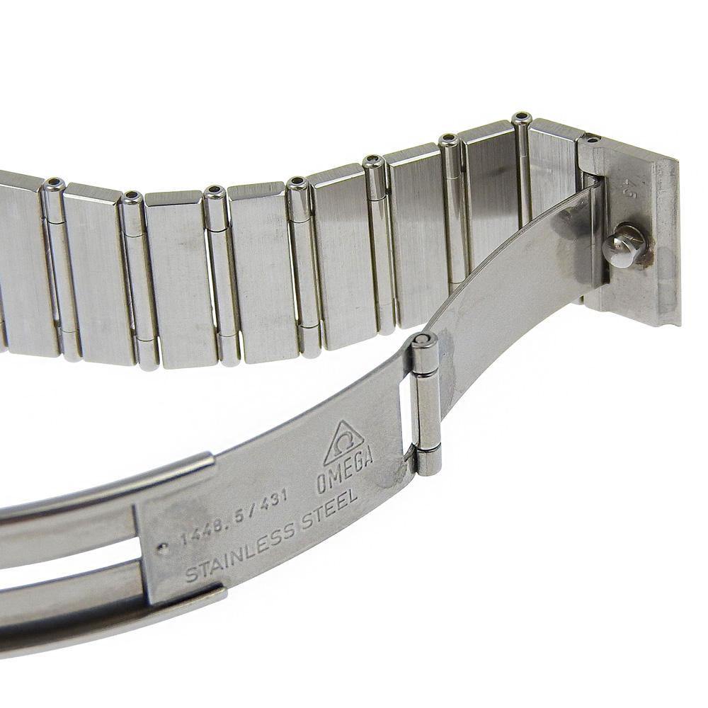 Omega Constellation Watches 396.1070 Cal.1438 SilverDial Stainless Steel Quartz Analog Display Unisex Used
