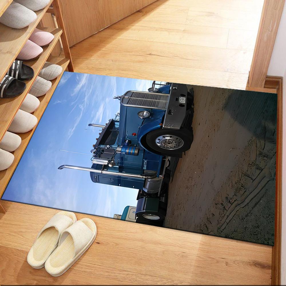 Kw Heavy Trucks Area Rug Perfect For Living Rooms Decorate Room Dormitory Study Room Antislip Carpet Anime Office Decor