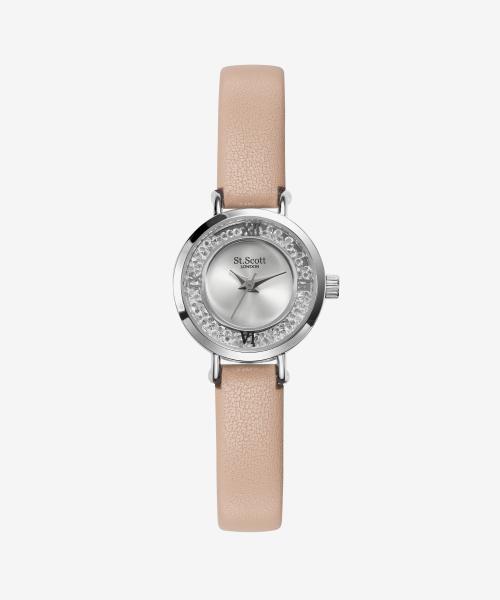 

[ST.SCOTT LONDON] ST.SCOTT LONDON Moving Glittery Watch ST7005SSP FREE