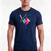 Unisex Skier TShirt Summer Casual Cotton Tee Oversized Streetwear Tops Vintage Graphic Print Loose Fit Short Sleeve