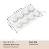 Food-Grade Silicone Cake Mold: 12-Cavity Banana Blueberry Pear Mousse, Easy Release & Heat Resistant