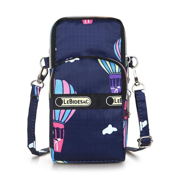 Elegant Retro Nylon Phone Pouch For Women With Eye-catching Designs And Colors