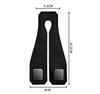 Hidden Car Back Seat Hook Headrest Suede Leather Soft Hanging Hook 20kg Load-Bearing Wear-Resistant Rear Row Hanger High Quality