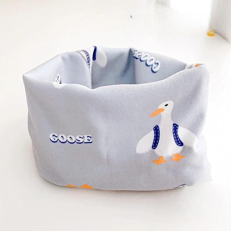 0-12ans Écharpe d'Hiver pour Enfants Coton Enfant Cache-cou Plus Chaud Bébé Foulard pour le cou Écharpe Mignonne Collier Doux pour le cou Écharpes pour Enfants