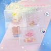 20PCS Cartoon Pattern Zipper Storage Bag Candy Snack Stationery Gift Package Kids Cute Plastic Sealed Storage Pouches 2025 New