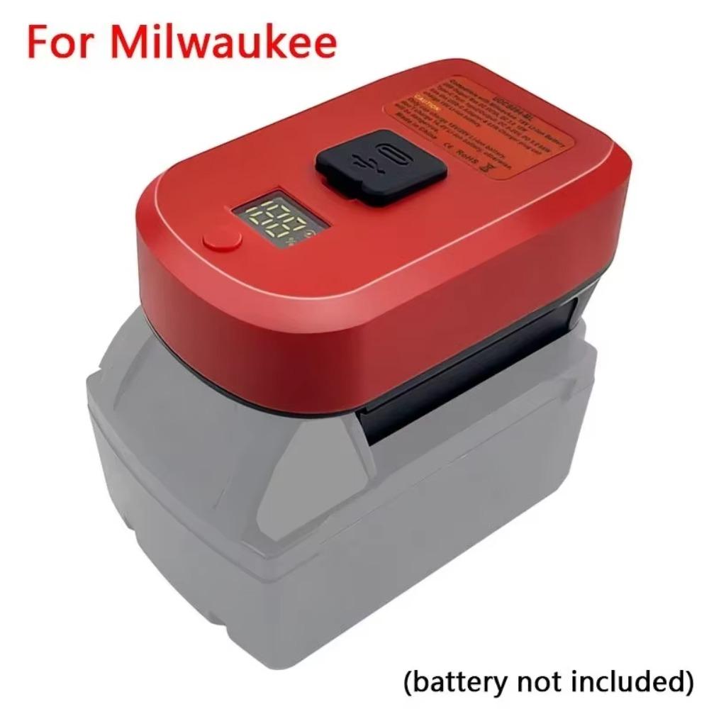 Portable Battery Converter Adapter for Makita/Dewalt/Milwaukee/Bosch For 18-20V Li-Ion Batteries