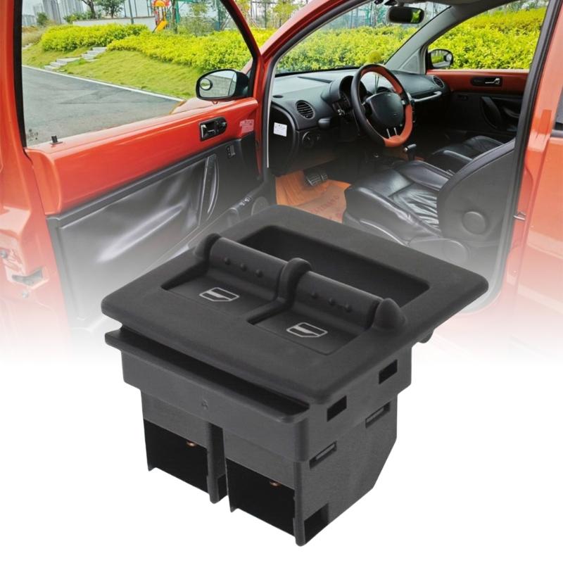 Power Window Switch Button for 1998-2010 1C0959527 1C0959527A Electric Window Control Switch Replacement Accessory