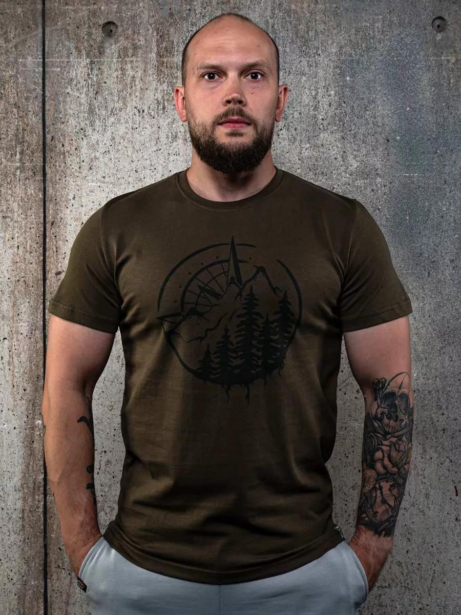 

Cotton T-shirt with Design Heroes print L