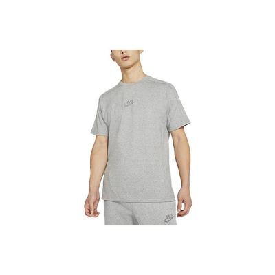 T Shirts Men's Gray Crew Neck Moderate Straight Fit DA0654-010