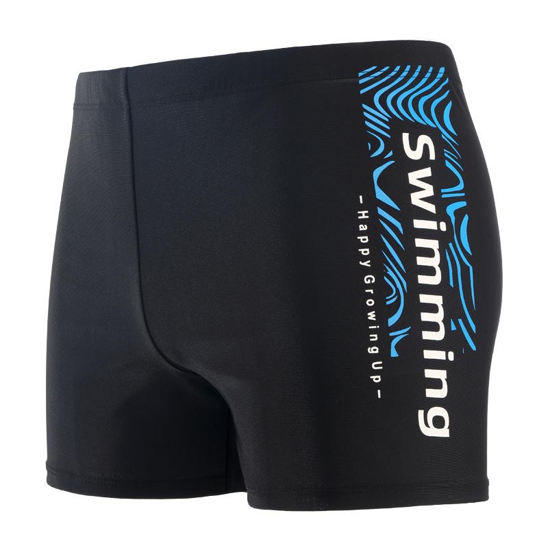 Herren Schnelltrocknende Badehose mit eckigem Bein, Elastisch, Bequem & Atmungsaktiv, Übergröße, Stil 2025