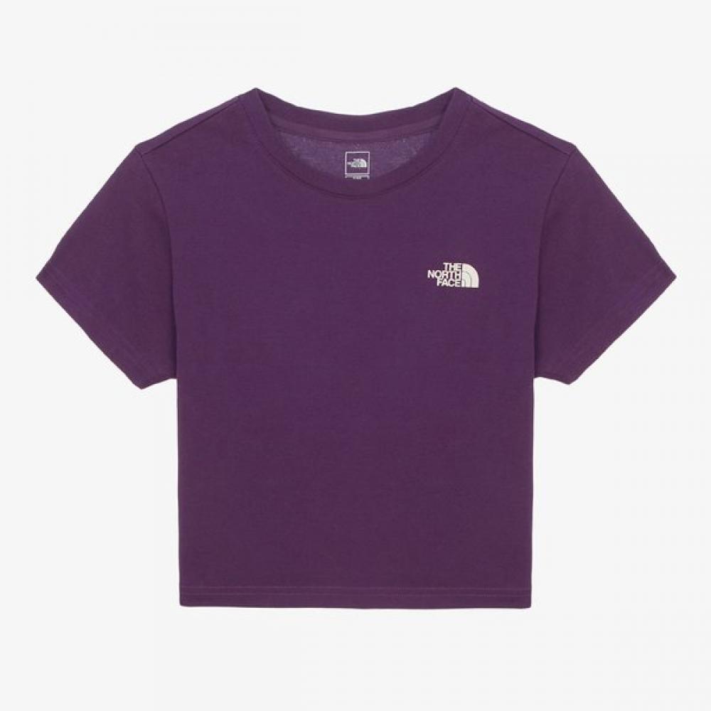 The NorTh Face Women S ShorT Sleeve T ShirT floreT Purple PURPLE/080