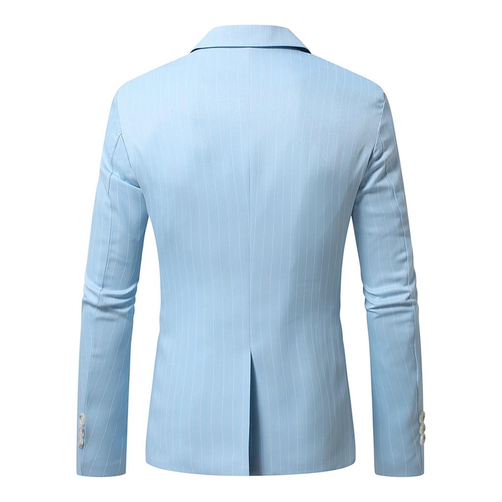 Pánská neformální business slim fit jednořadá bunda