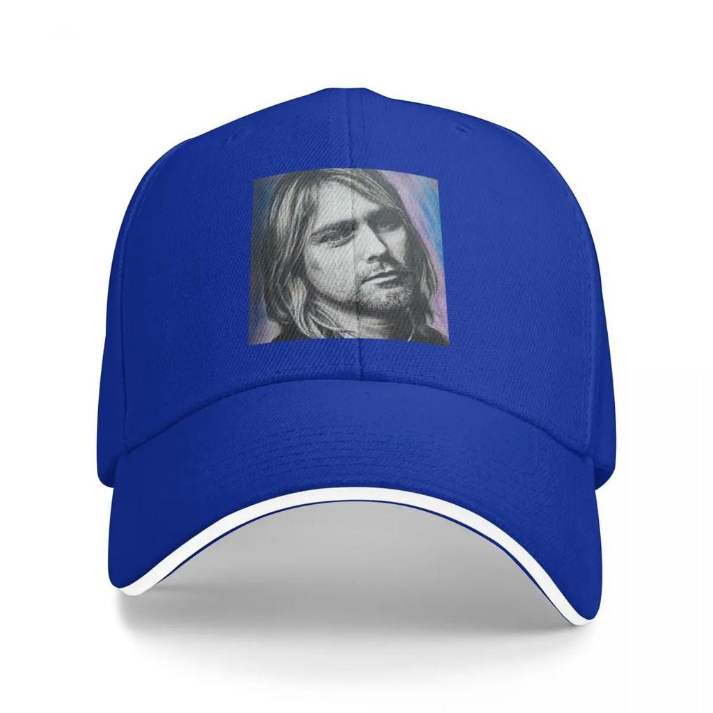 Kurt Cobain Painting Baseball Cap New Hat golf hat genuine Girl Men's