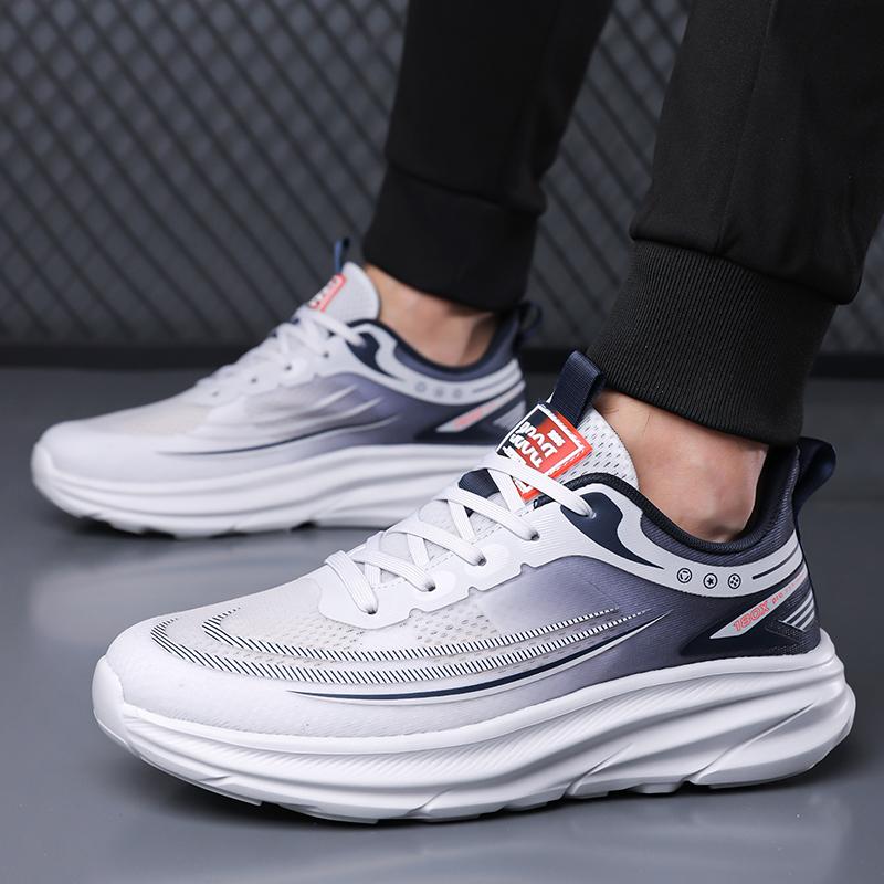 Men's Spring Fashion Casual Soft-soled Comfortable Running Casual Shoes, Sports Shoes Men's Vulcanized Shoes