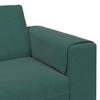 Living Room Sofa Dark Green 250 X 77 X 76 Cm