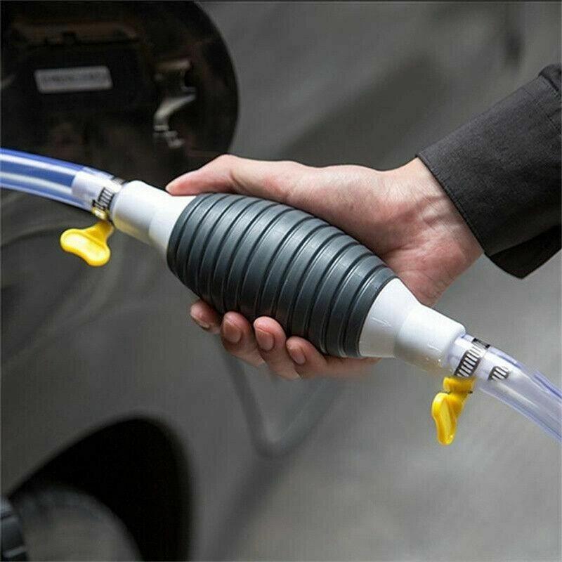 Auto LKW Manuelle Siphon-Umfüllung Öl Einfache Werkzeuge Fasspumpe Schlauch Kraftstoffe Benzin Umfüllwerkzeuge Kit