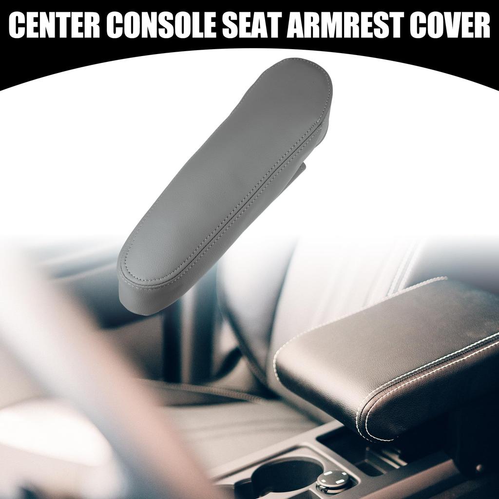 Partuto Center Console Seat Armrest Cover - Car Passenger Armrest Lid Storage Cover Trim