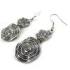 Les Trésors De Lily [N1582] - Gray 'Cléopatra' Earrings