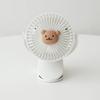 Bear Cart Stroller Fan 3 Speeds Clip On Electric Fan Portable Outdoor Fan for 3.7V1200mAh Baby