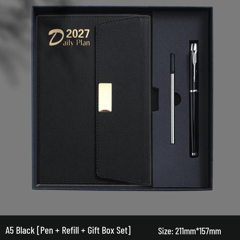 2027 Spanish-English Daily Planner & Journal Gift Set