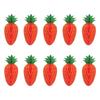 Pack Of 10 Artificial Paper Carrot Hanging Ornament For Home Party Decoration Spring Fall Festival Supplies