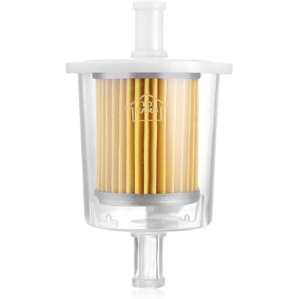 Fuel Filter Industrial High Performance neutral Inline Gas Fuel Line 3/8 Inch(about 1.9 cm)2 Pieces