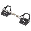 1 Pair Bicycle Self Locking Pedals Mountain Bike Lock Pedal Nylon Cycling Pedal with Cleat Accessory Compatible for SPD