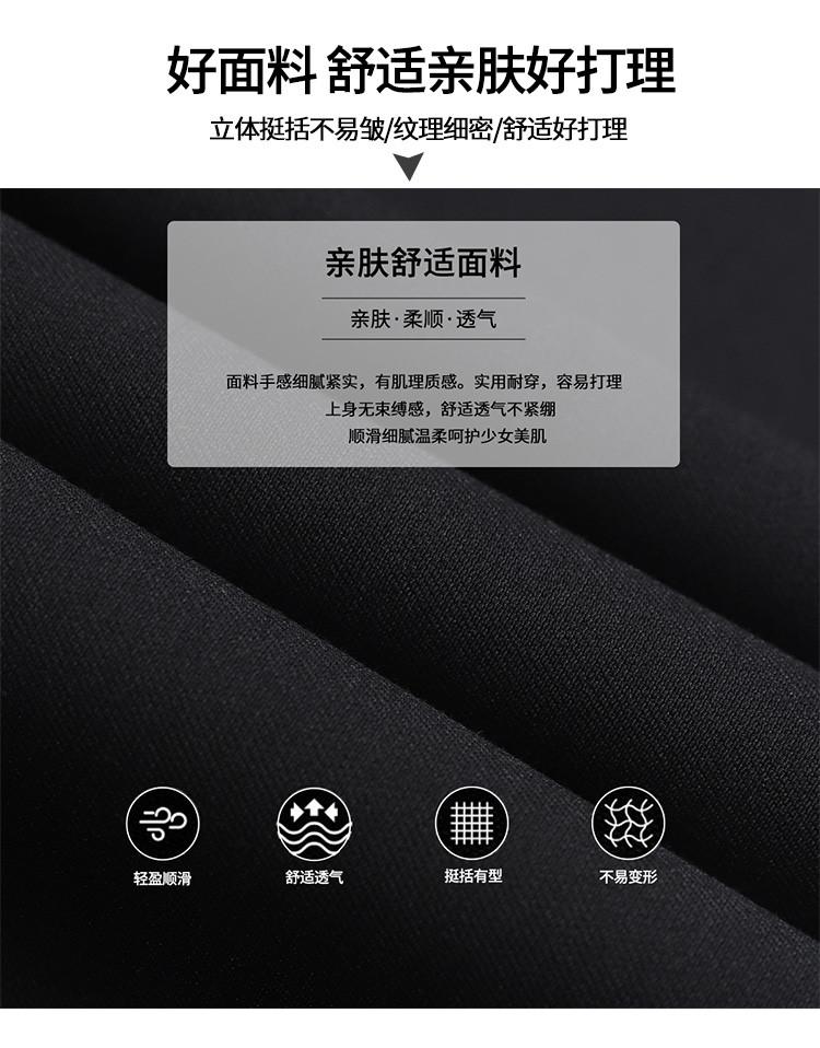 [Straight leg pants] Simple and versatile pants, high waist slimming women's casual pants