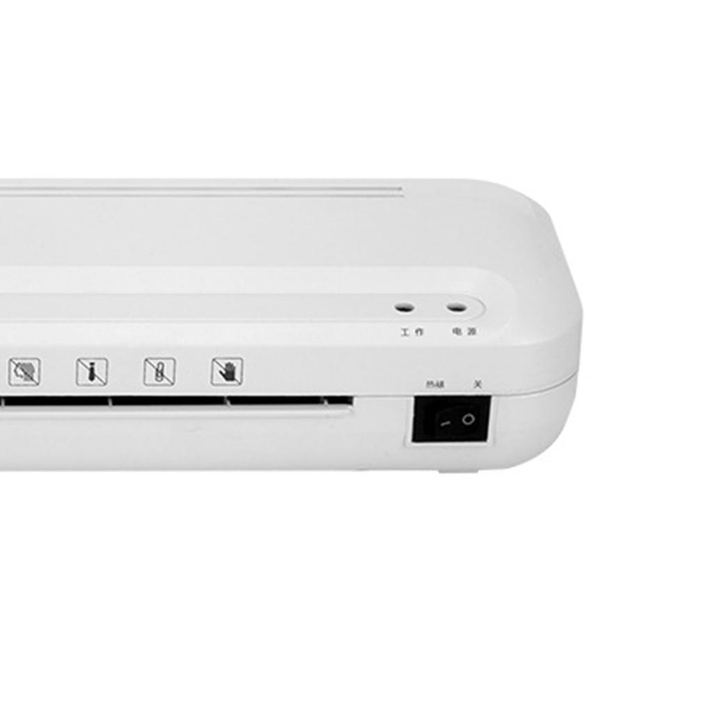 Portable Laminating Machine A4 Photo Document Desktop Thermal Laminator for Office Household