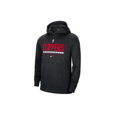Nike Spotlight On Court Practice Performance Letter Print Casual Sports Long Sleeve Sweatshirt Los Angeles Clippers Unisex Sweatshirt Black CN3852-010