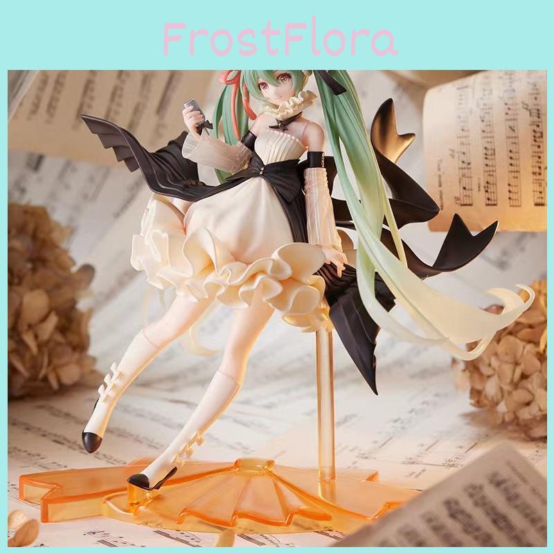 Anime Miku Hatsune Figure Toy Beauty Model Case Desktop Ornament Box Gift Fans
