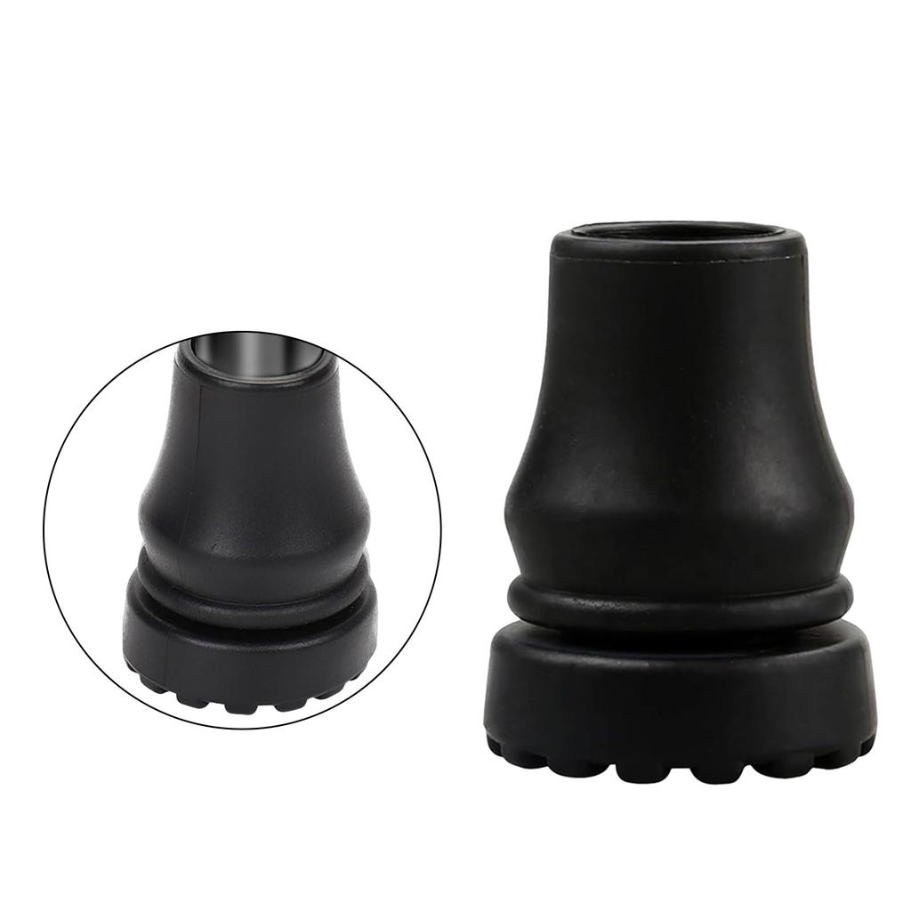 8Pcs Walking Hiking Stick Tip Protectors Trekking Poles Tip Replacement Feet Walking Stick Pad Buffers Easy to Install