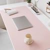 Pu Leather Mouse Pads Desk Mat Solid Color Waterproof Non Slip For Office Gaming Computer Keyboard Pad